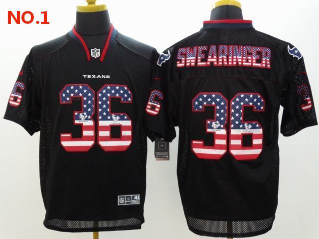 Houston Texans #36 D.J. Swearinger Men's Nike Jerseys-12